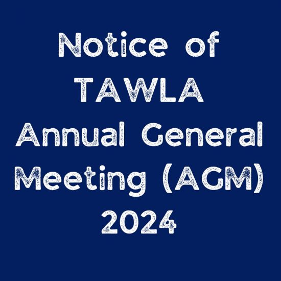 TAWLA Annual General Meeting (AGM) 2024