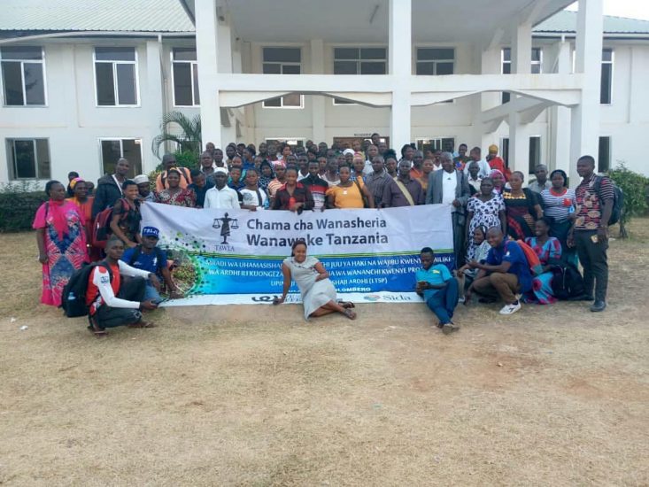 Awareness training on Land Rights issues particularly Women Land Rights in Ulanga and Kilombero Districts