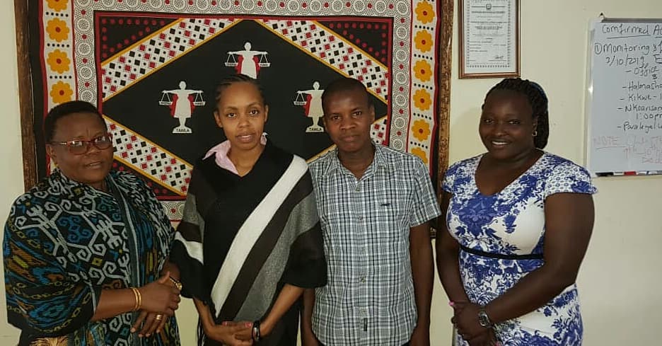 Courtesy visit to TAWLA’s Regional Offices in Arusha and Dodoma