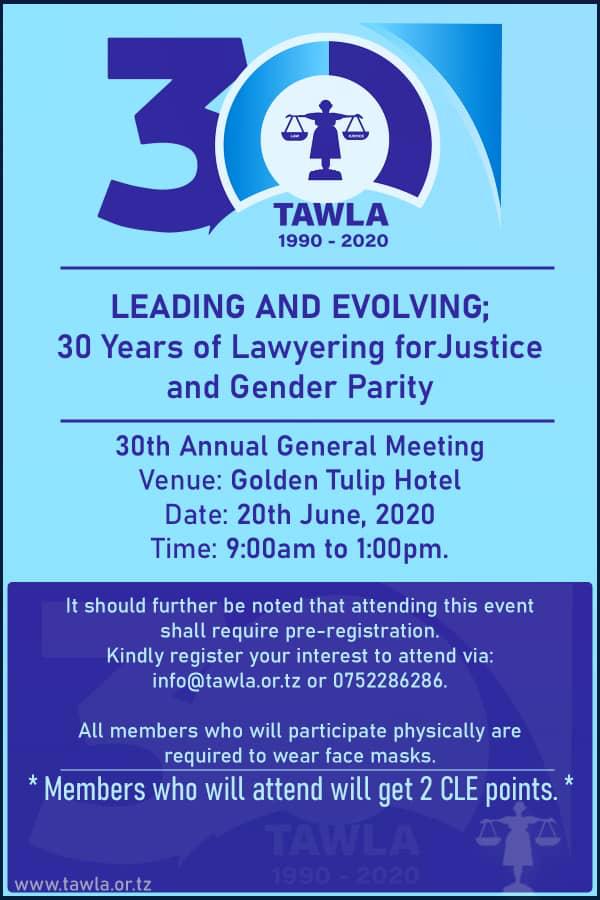 30th Annual General Meeting