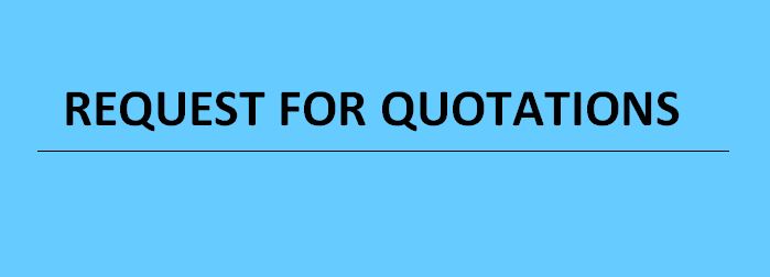 REQUEST FOR QUOTATION