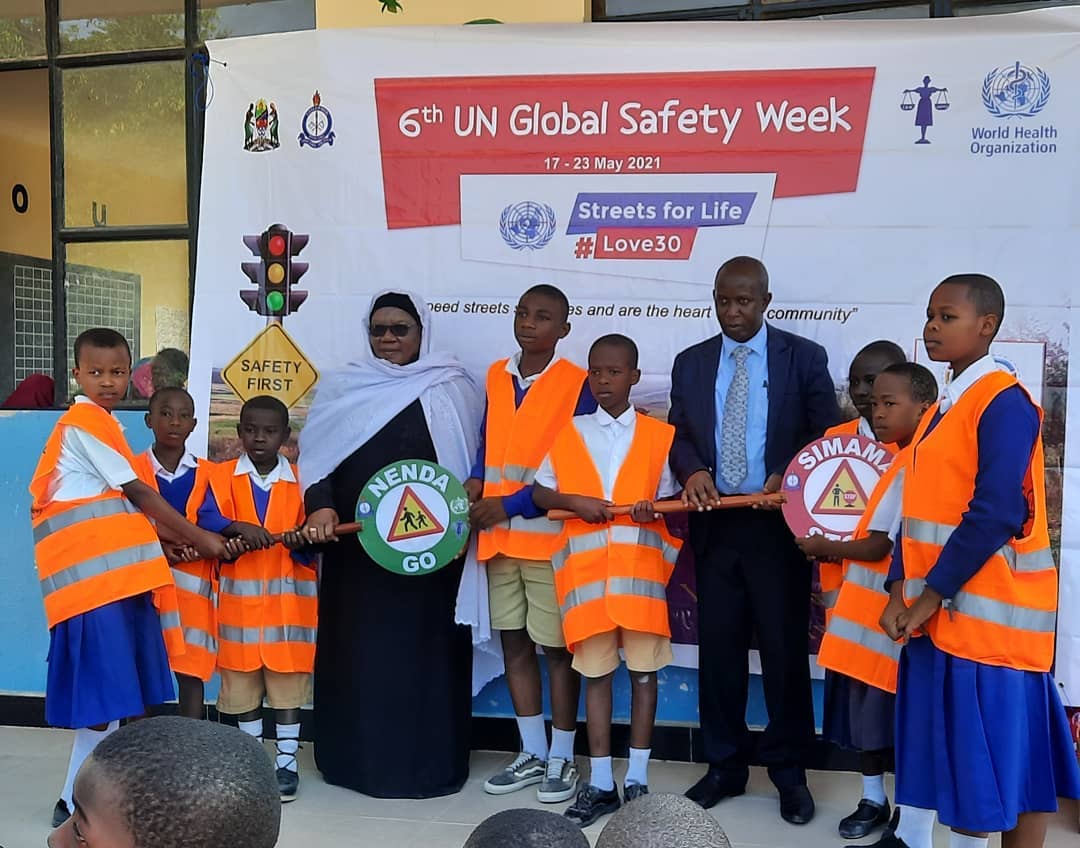 The 6th UN Global Road Safety Week commemorations in Dodoma,Tanzania.
