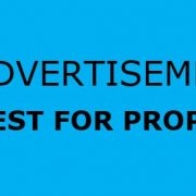 Re Advertisement – Request for Proposal